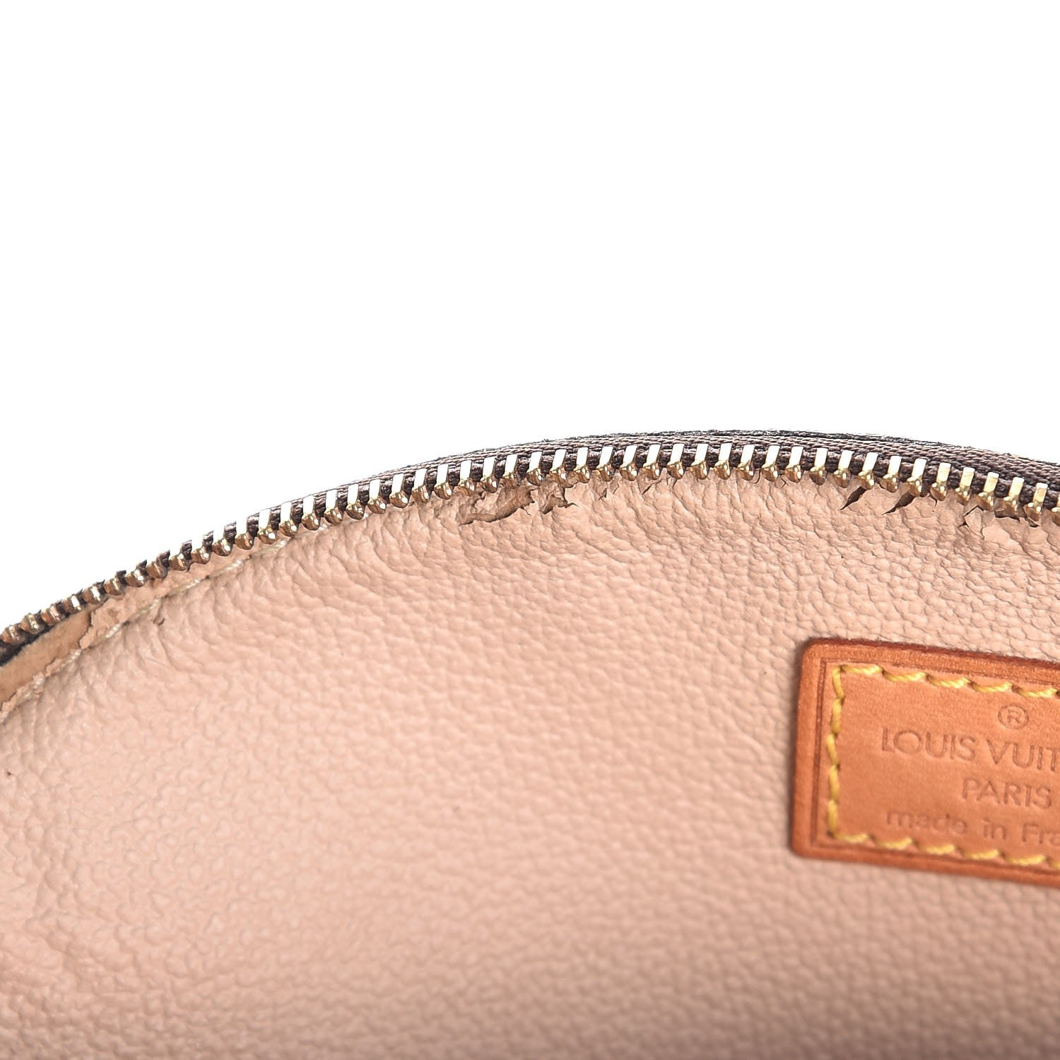 Louis Vuitton Monogram Trousse Demi Ronde 7 of 14