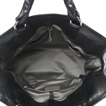 Chanel Lambskin East West Soho Shopper Black 5 of 11