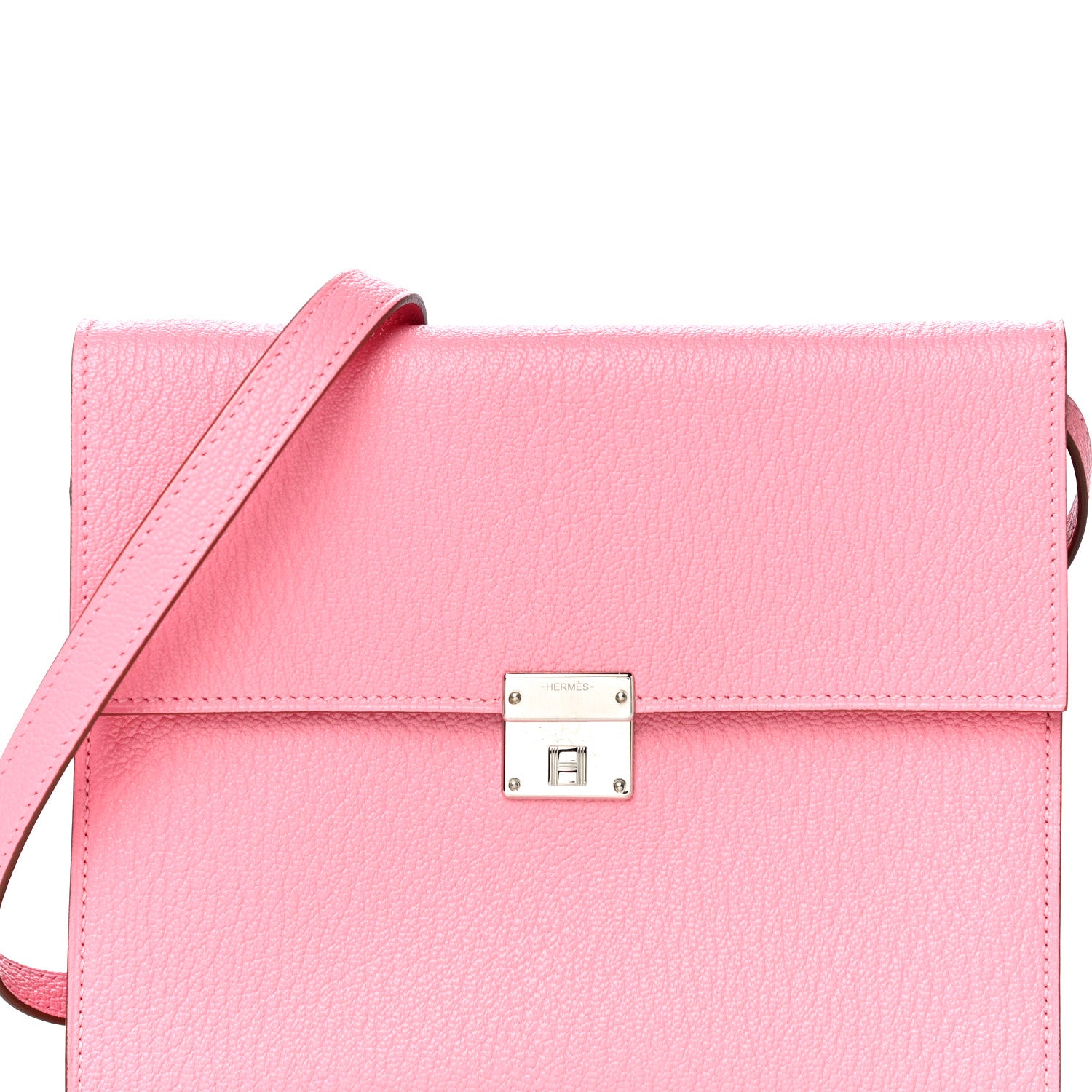 Hermes Chevre Mysore Clic 16 Wallet Rose Ete 7 of 10