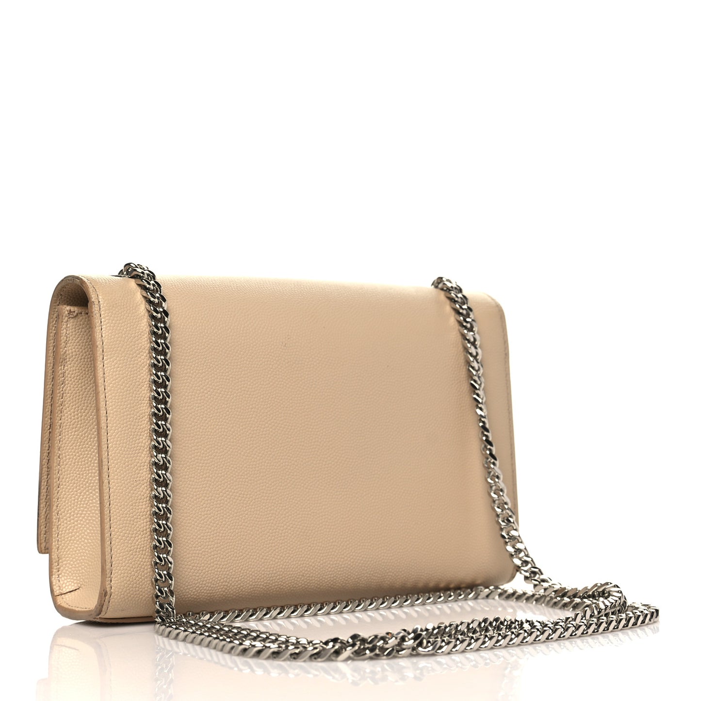 Grain De Poudre Small Monogram Kate Satchel Dark Beige