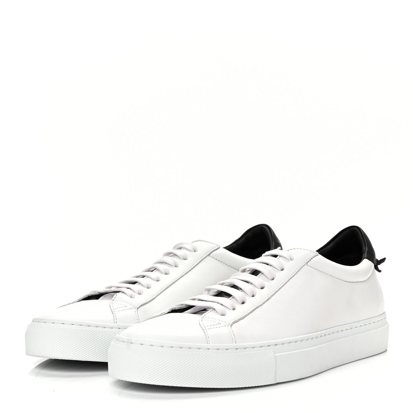 Calfskin Womens Urban Street Sneakers 41 White Black