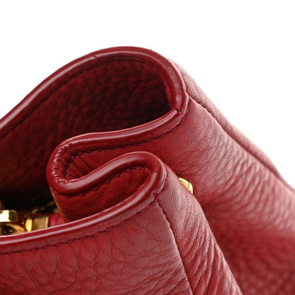 Prada Vitello Daino Tote Rosso 11 of 19