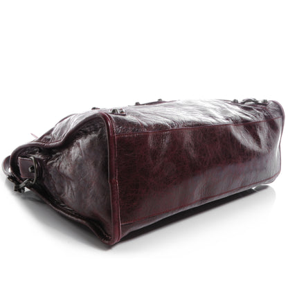 Balenciaga Chevre City Bordeaux 4 of 9
