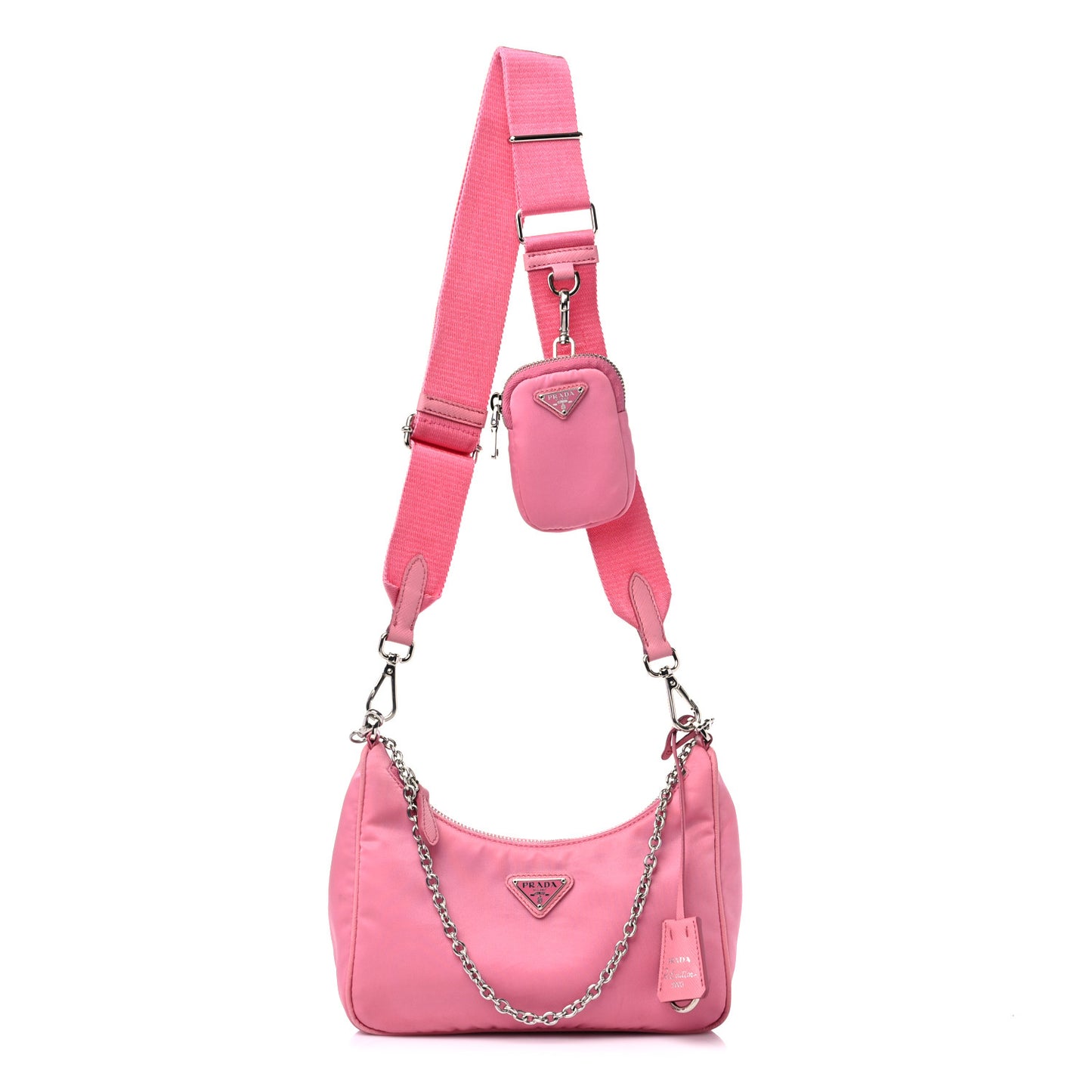 Nylon Re-Edition 2005 Shoulder Bag Begonia