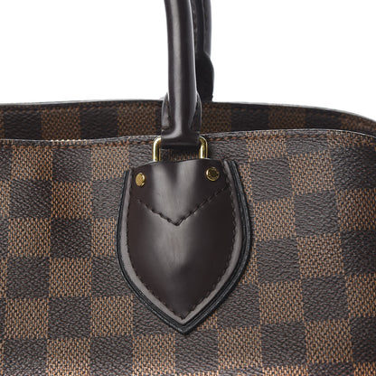 Louis Vuitton Cuir Taurillon Damier Ebene Normandy Black 9 of 9