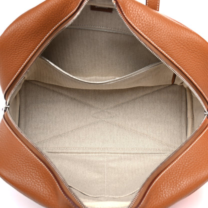 Hermes Taurillon Clemence Victoria II 35 Gold 4 of 13