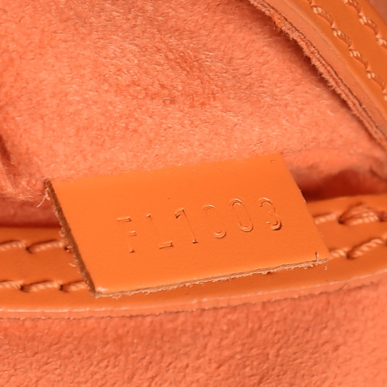 Louis Vuitton Epi Alma PM Mandarin 8 of 9