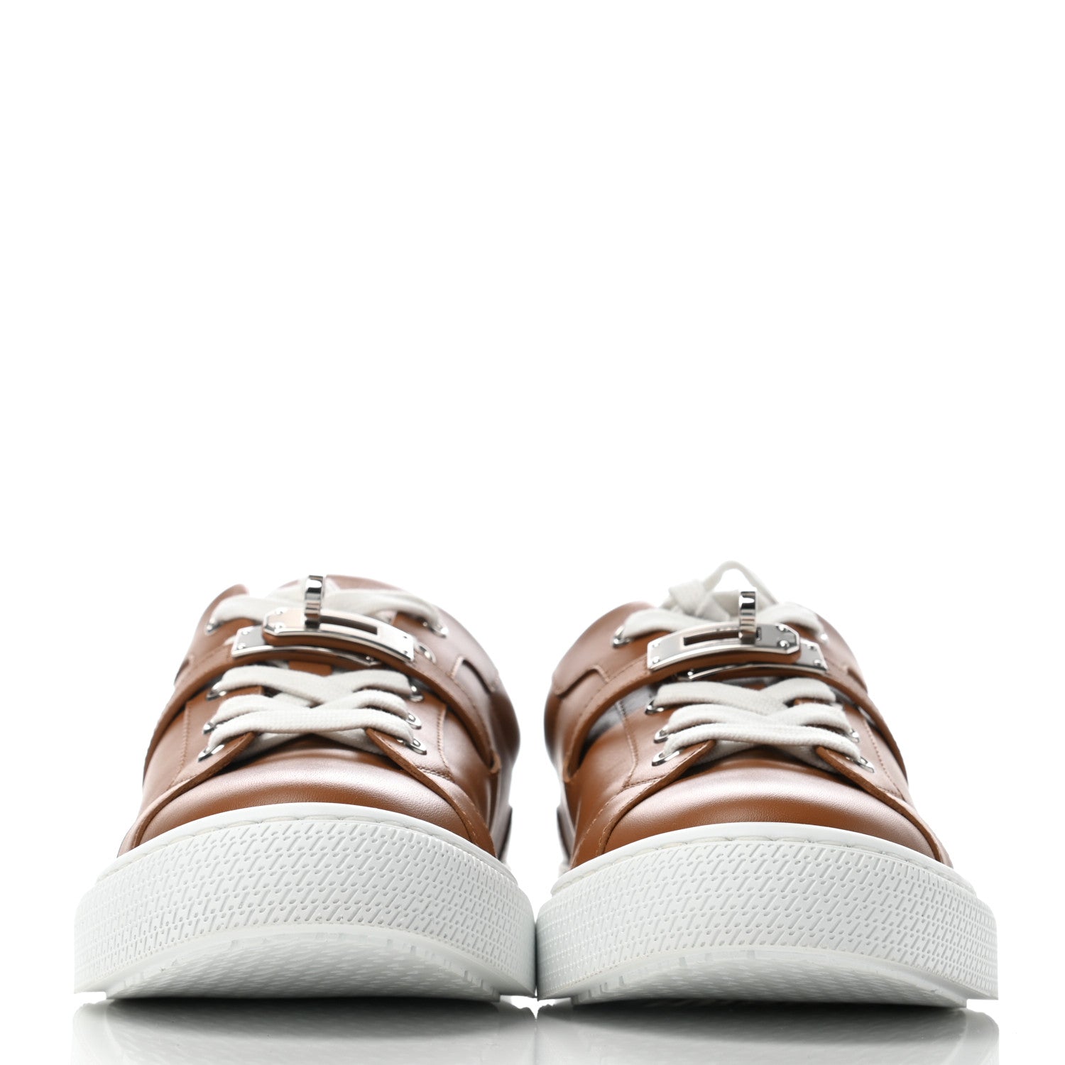 Hermes Calfskin Day Sneakers 38 Naturel 2 of 5