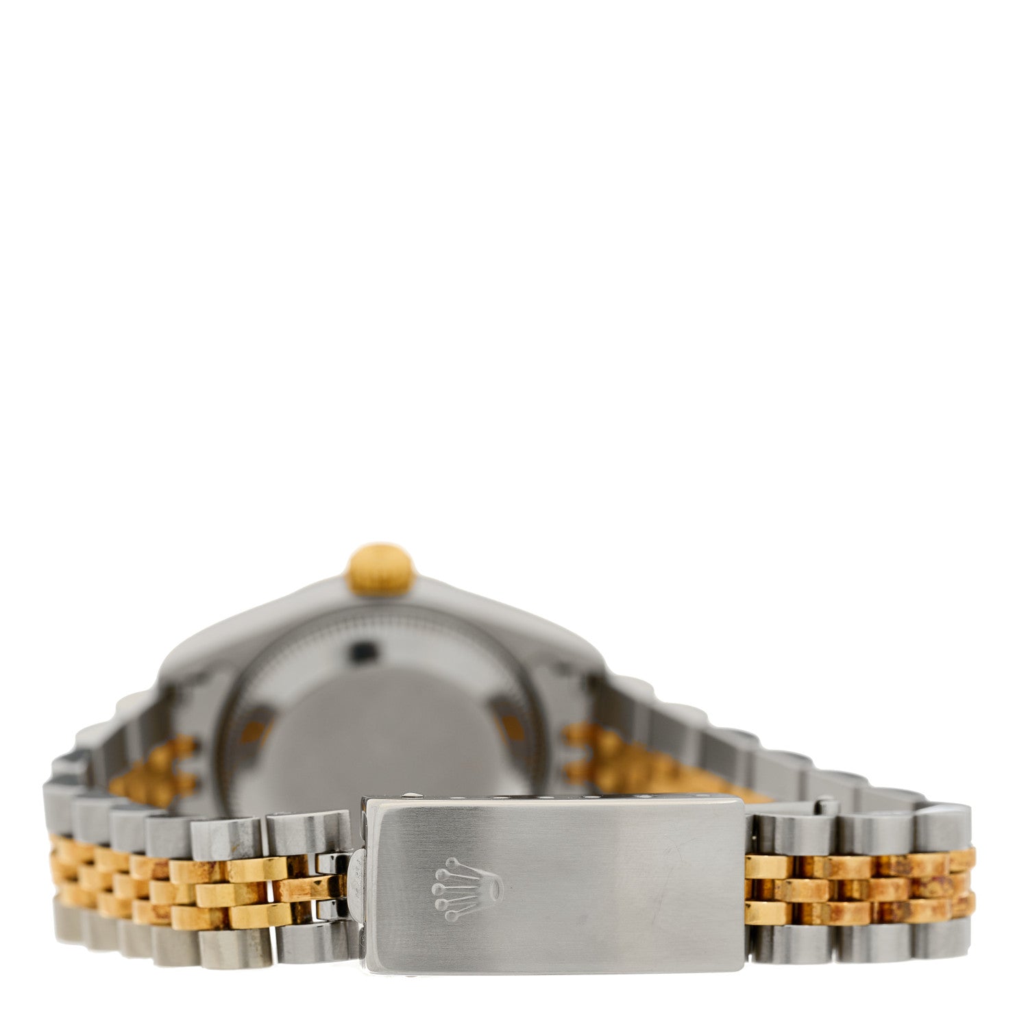 Rolex Stainless Steel 18K Yellow Gold 26mm Oyster Perpetual Datejust Watch Champagne Roman 69173 3 of 4