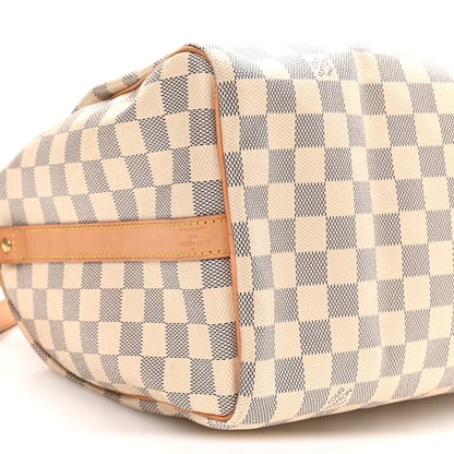 Louis Vuitton Damier Azur Speedy Bandouliere 30 9 of 10