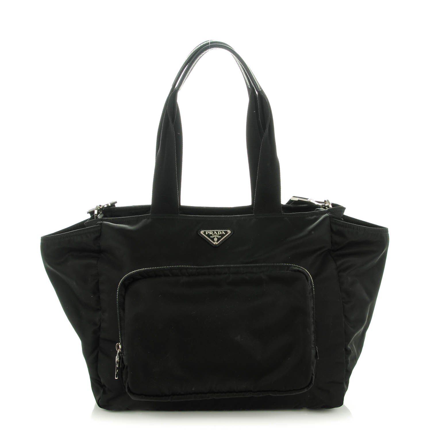 Prada Tessuto Nylon Vela Diaper Bag Black 1 of 9