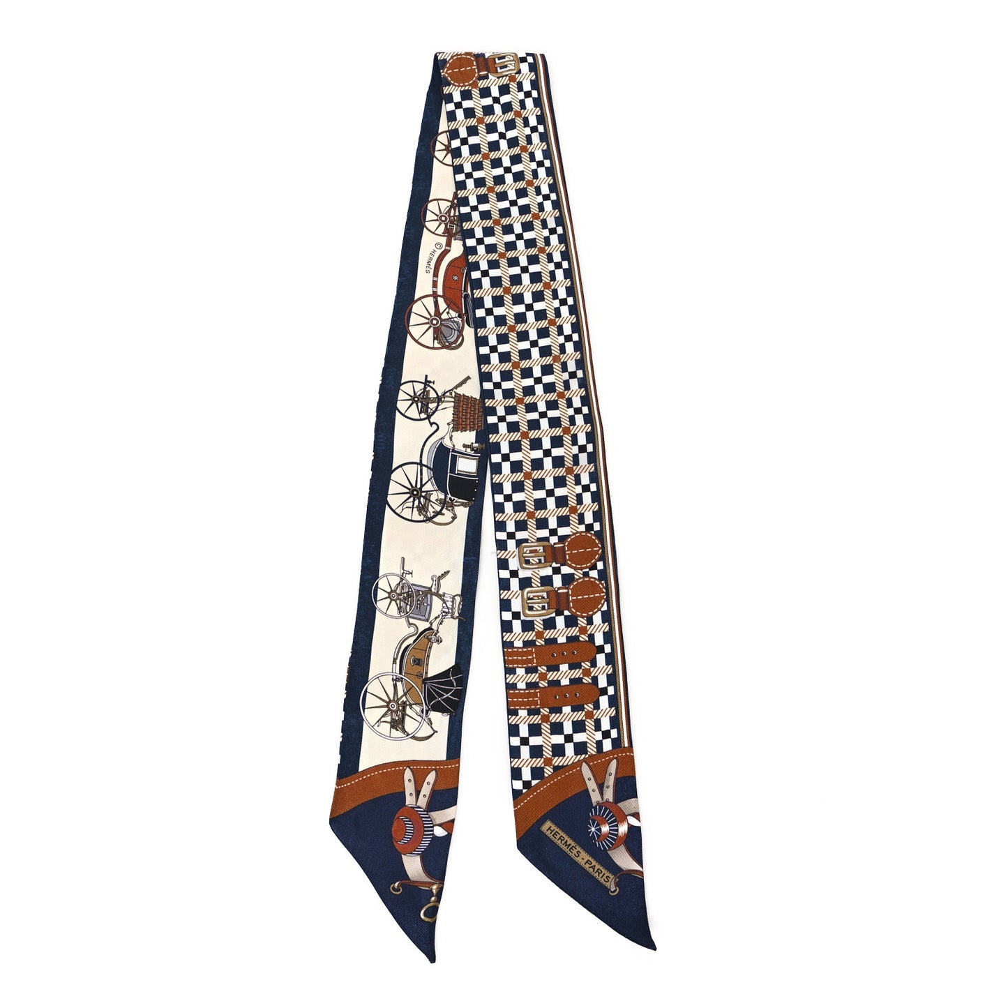 Silk Les Voitures Nouvelle Twilly Marine Caramel Black