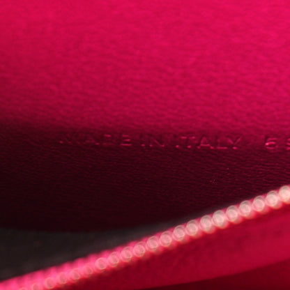 Balenciaga Shiny Box Calfskin Small Hourglass Top Handle Bag Acid Fuchsia 7 of 19