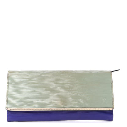 Louis Vuitton Electric Epi Flore Tri-Color Wallet Amande 1 of 8