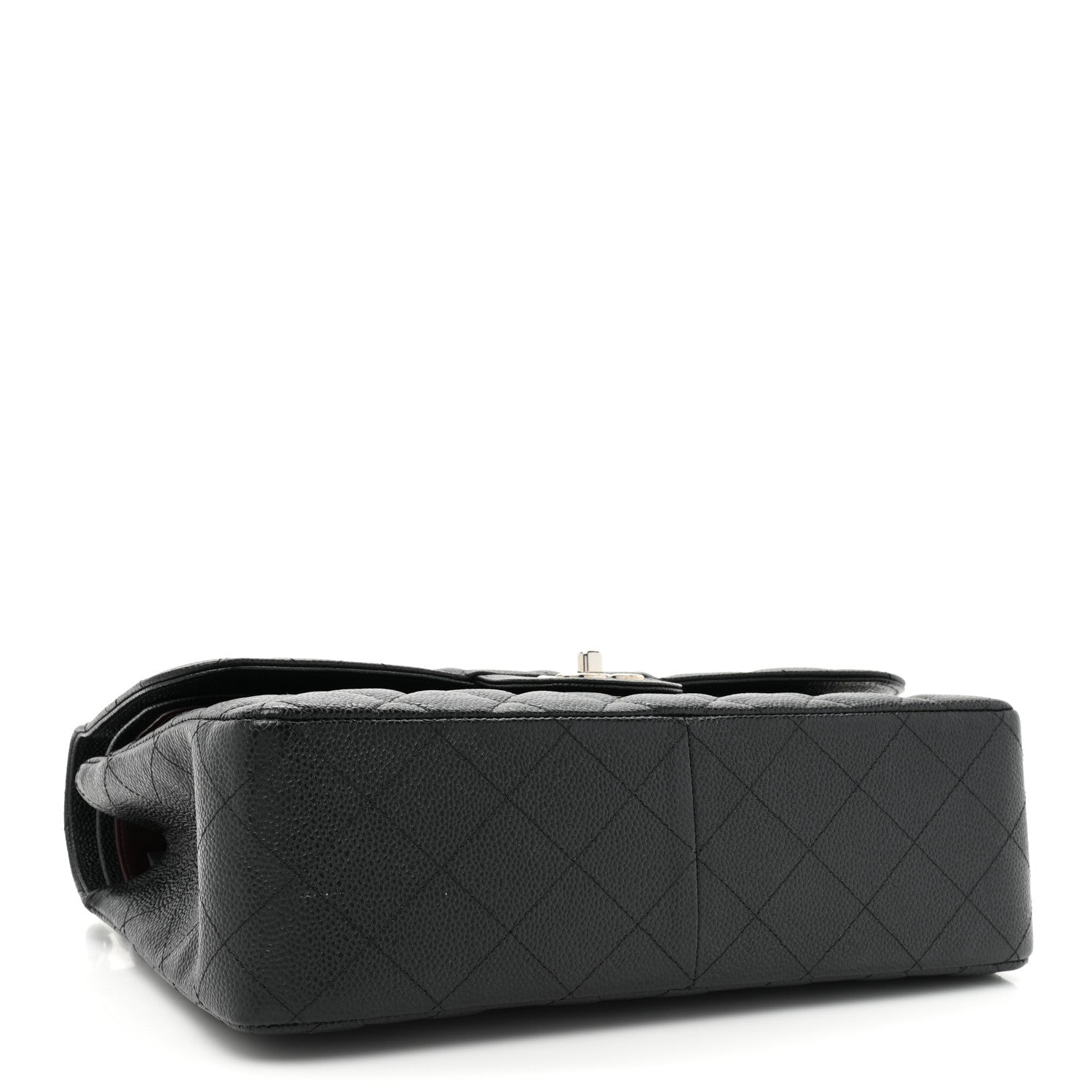 Chanel Caviar Quilted Jumbo Double Flap Black 4 of 10