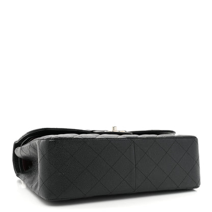 Chanel Caviar Quilted Jumbo Double Flap Black 4 of 10