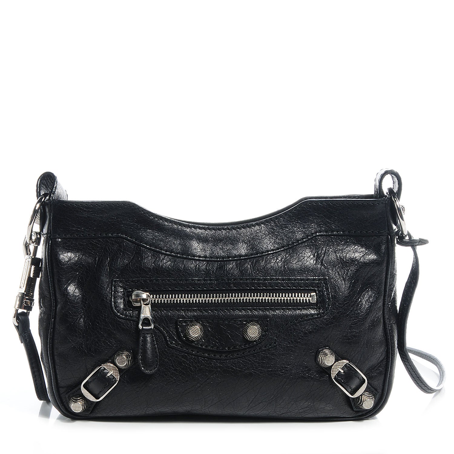 Balenciaga Agneau Giant 12 Silver Hardware Hip Black 1 of 10