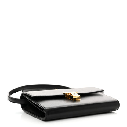 Saint Laurent Calfskin Mini High School Satchel Black 4 of 12