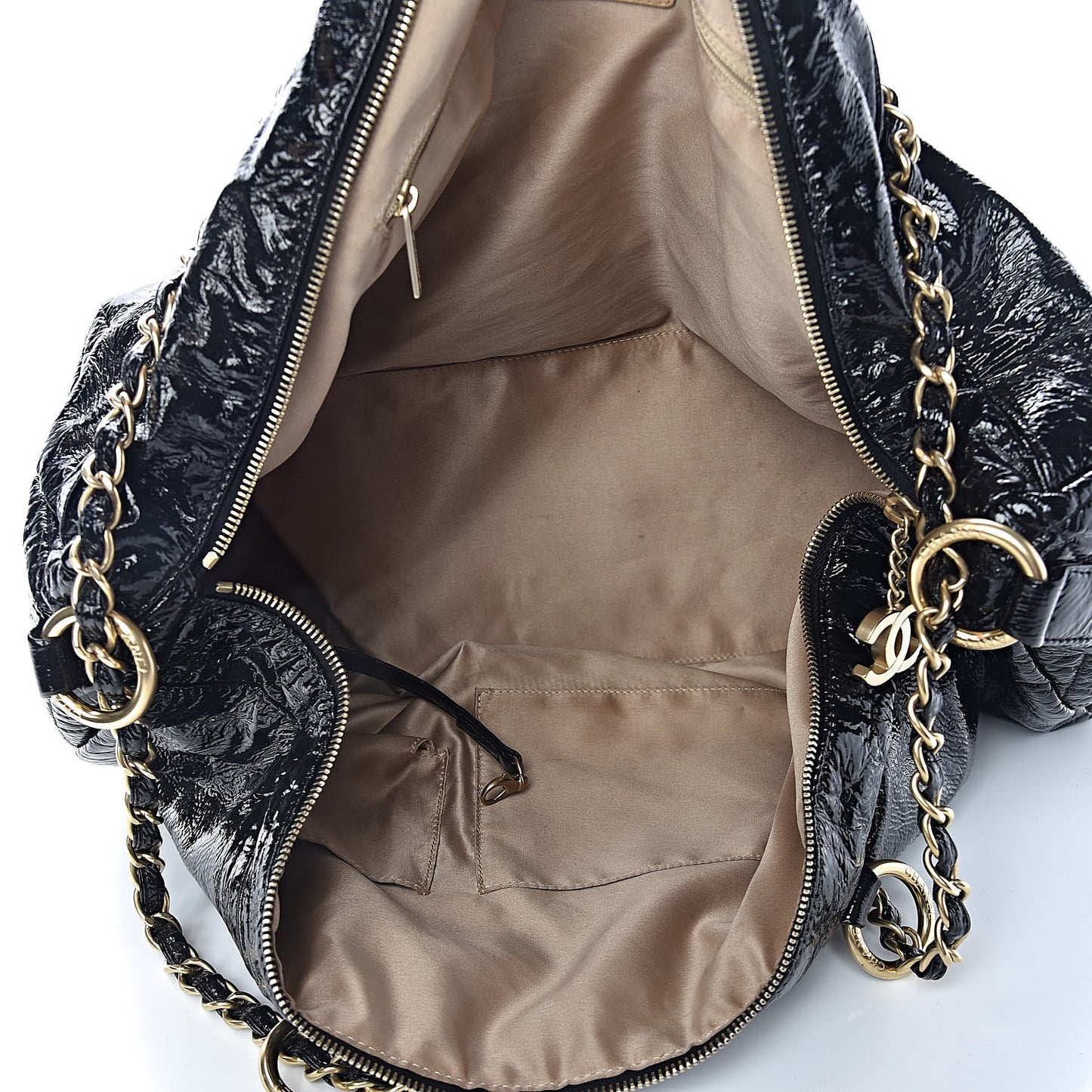 Vinyl XXL Rock and Chain Bowler Black