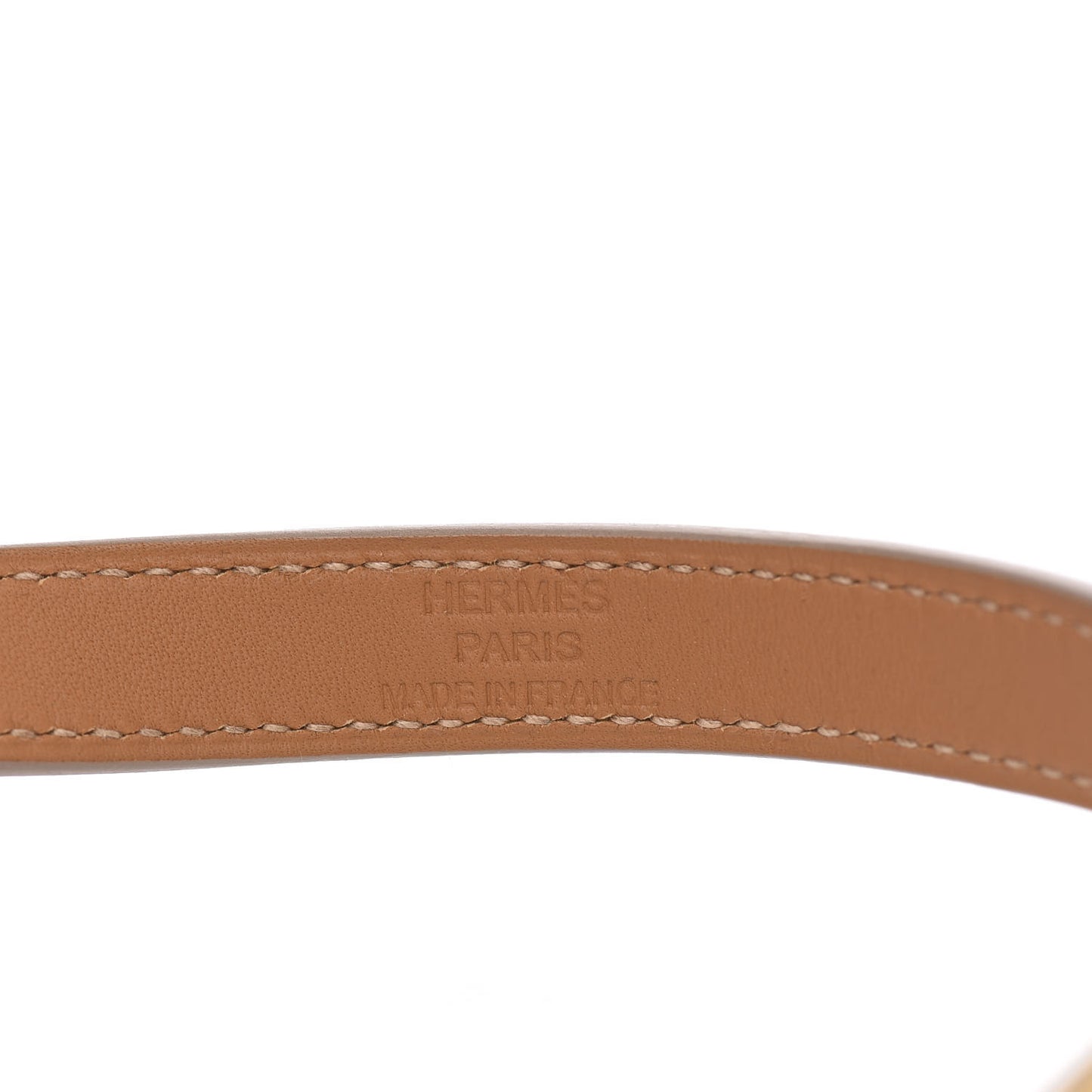 Epsom Kelly Double Tour Bracelet M Lime