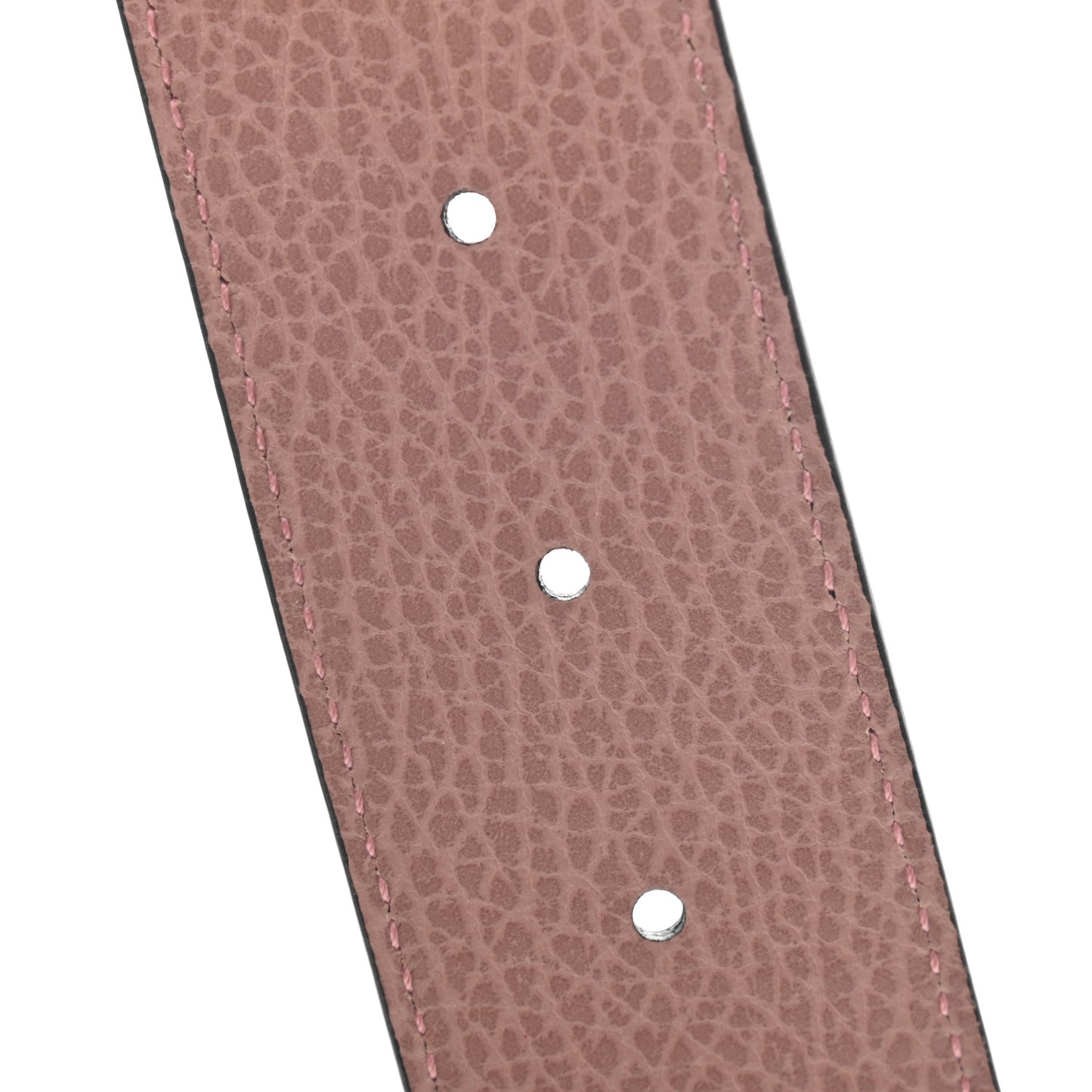 Calfskin 1973 Reversible Belt 85 34 Black Pink