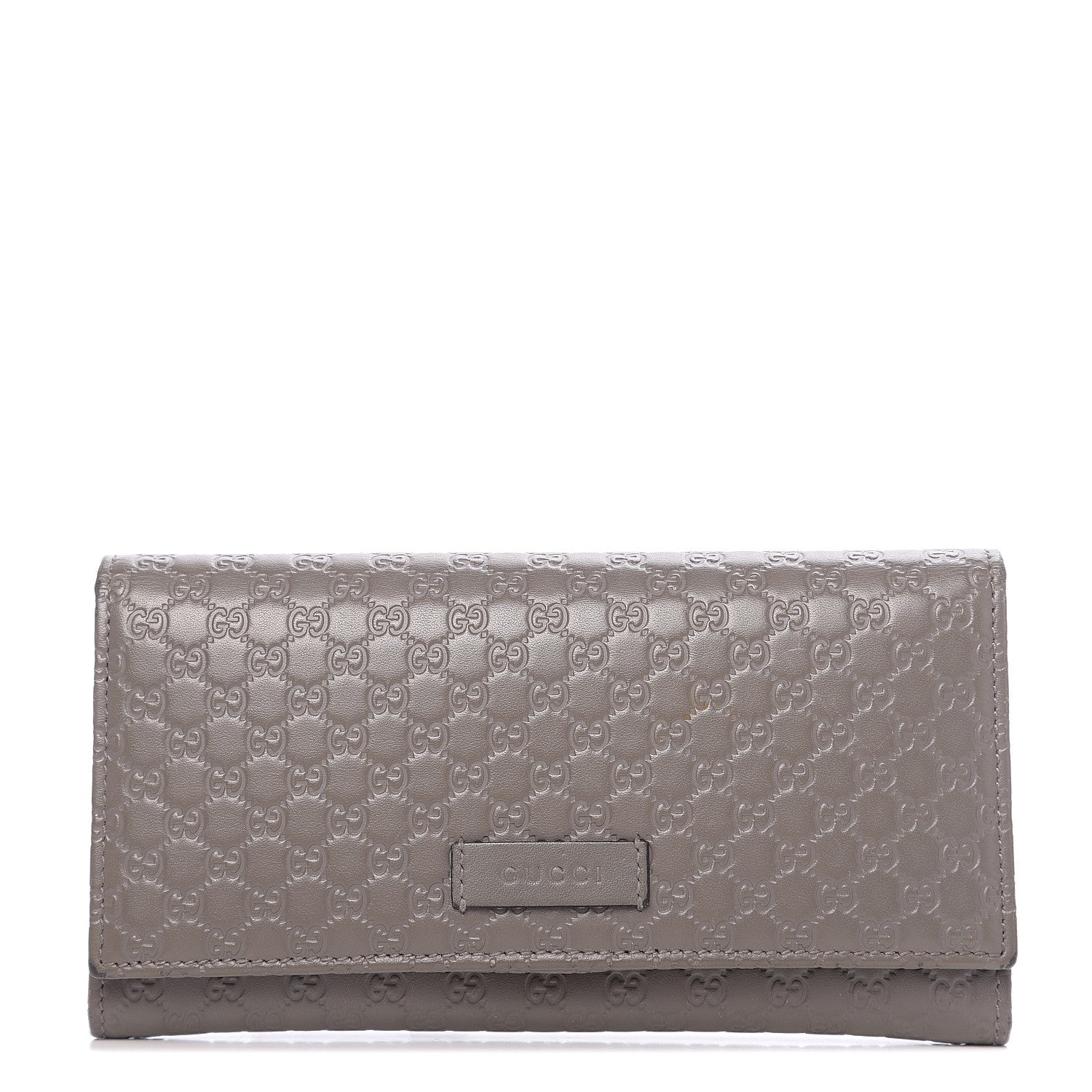 Gucci Soft Microguccissima Continental Wallet Loess 1 of 7