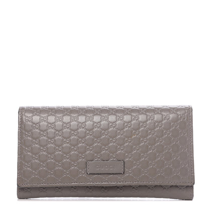 Gucci Soft Microguccissima Continental Wallet Loess 1 of 7