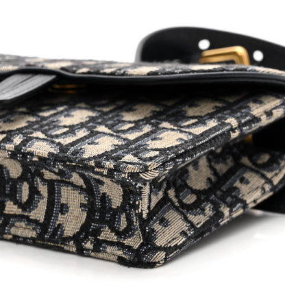 Christian Dior Oblique Saddle Belt Bag Blue 9 of 9