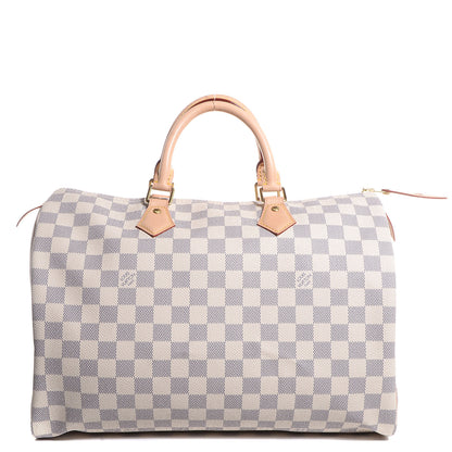 Louis Vuitton Damier Azur Speedy 35 1 of 8