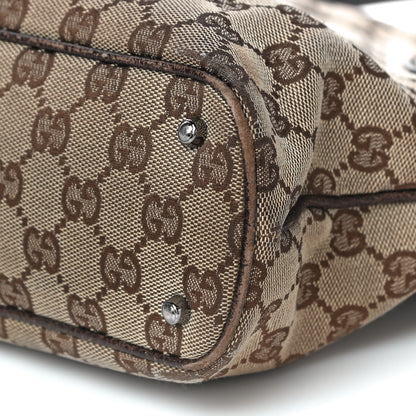 Gucci Monogram Signature Tote Dark Brown 9 of 41