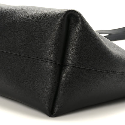 Saint Laurent Calfskin Large Shopping Tote Black 10 of 10