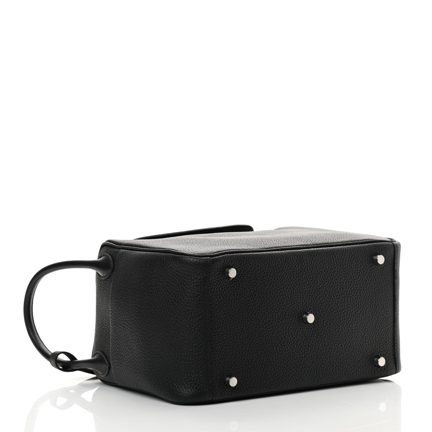 Hermes Taurillon Clemence Lindy 30 Black 5 of 11