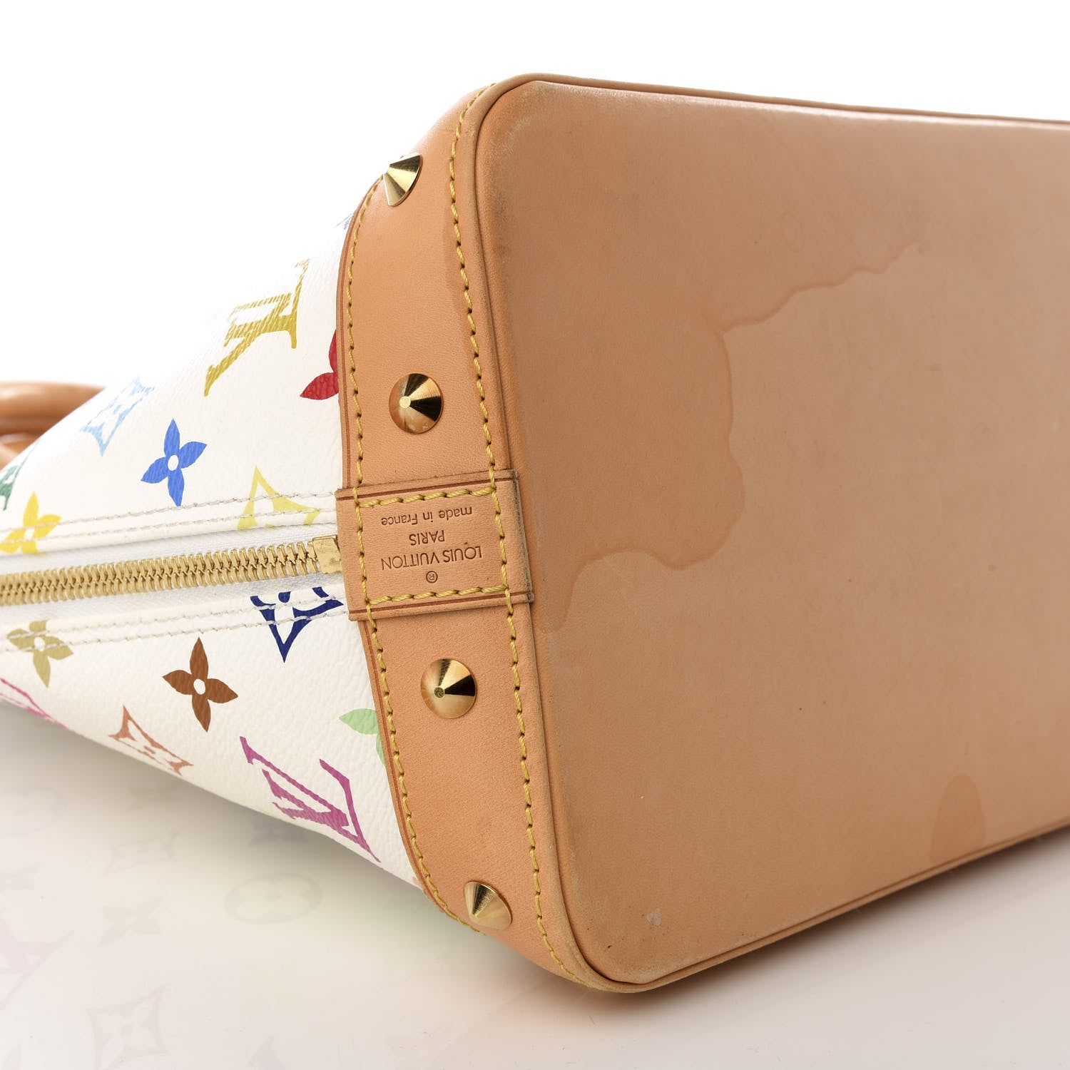 Louis Vuitton Monogram Multicolor Alma White 5 of 7