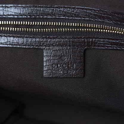 Gucci Monogram Small Jolicoeur Tote Dark Brown 6 of 8