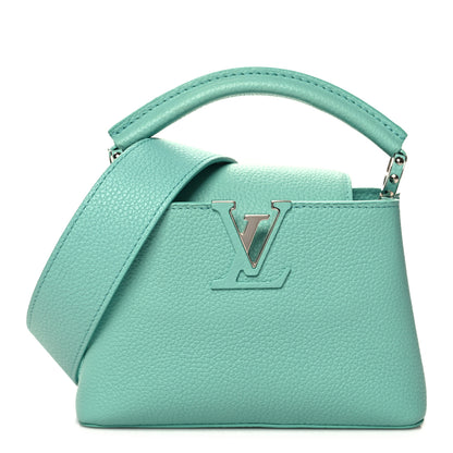 Louis Vuitton Taurillon Mini Capucines Miami Green 1 of 9