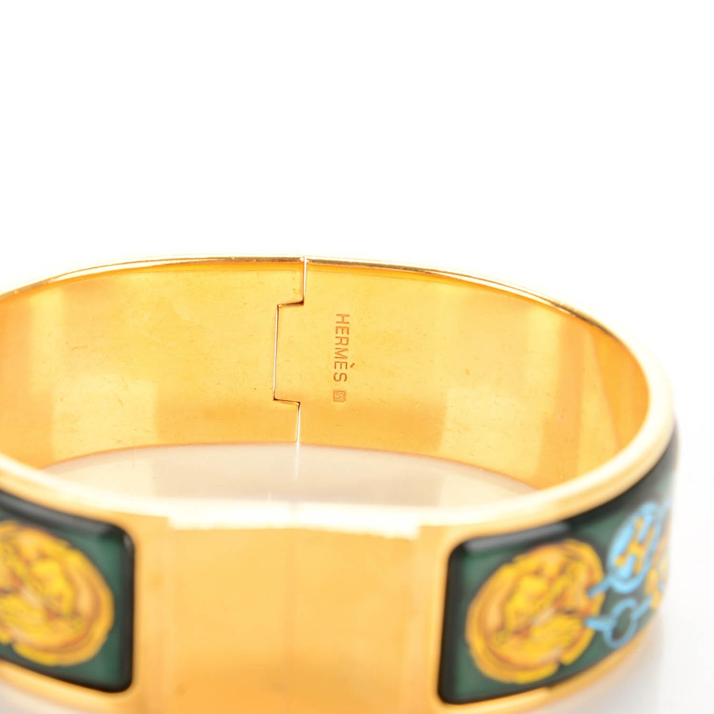 Enamel Printed Wide Bracelet GM