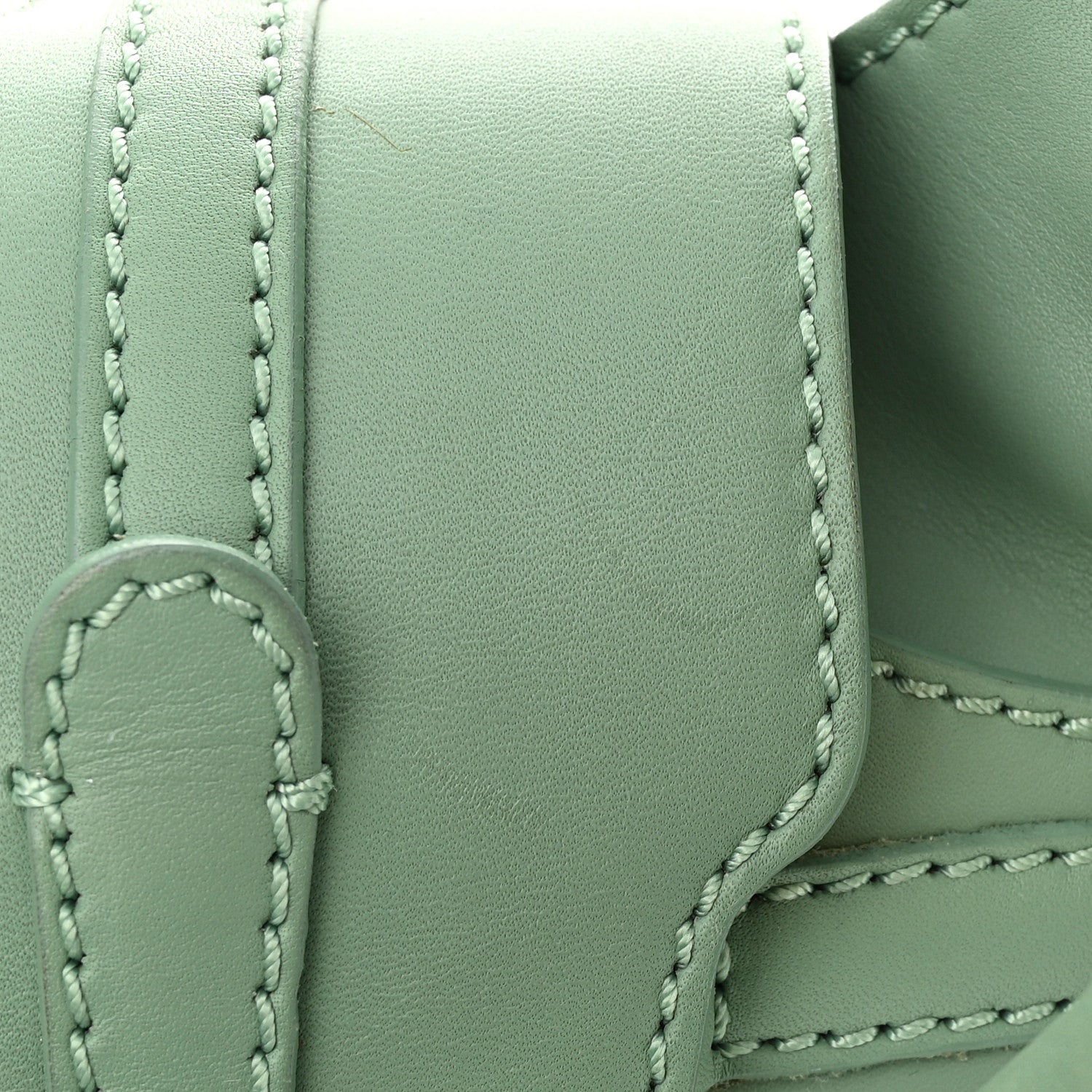 Jimmy Choo Calfskin Large Tulita Green 11 of 14