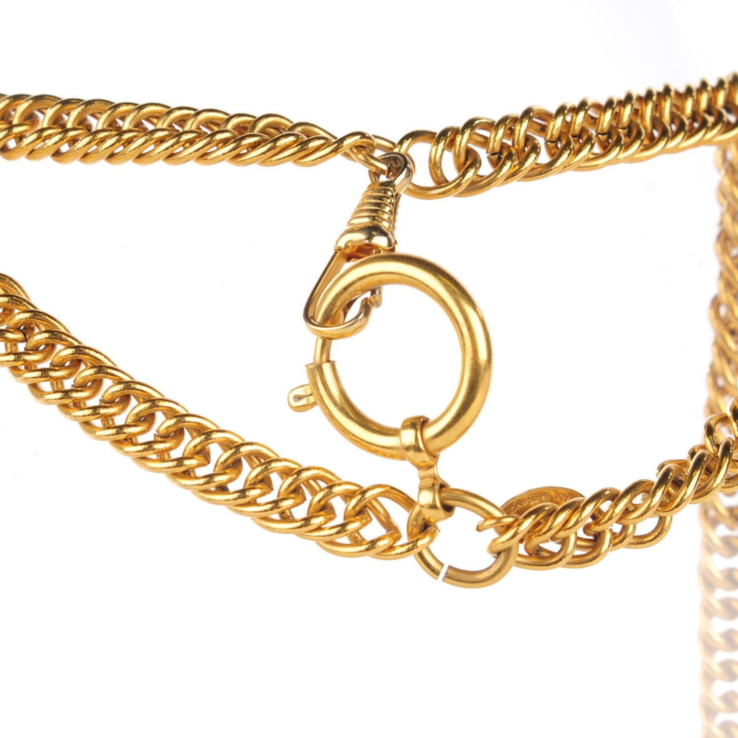 Chanel Loupe Chain Necklace Gold 3 of 4