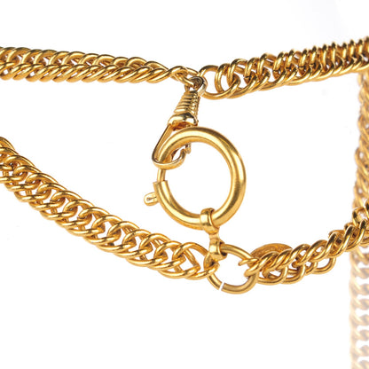 Chanel Loupe Chain Necklace Gold 3 of 4