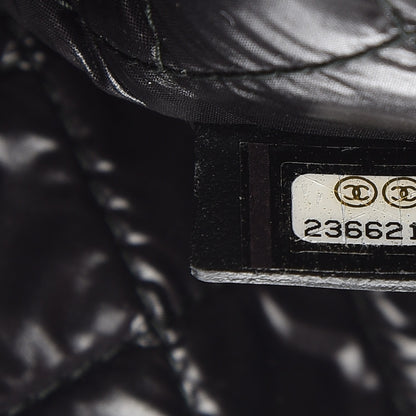 Chanel Caviar Quilted Large Boy Cosmetic Case Black 7 of 10