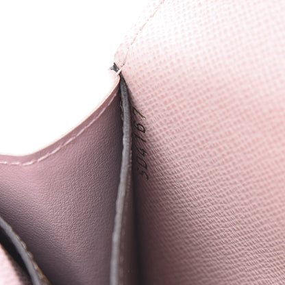 Louis Vuitton Monogram Emilie Wallet Rose Ballerine 7 of 8