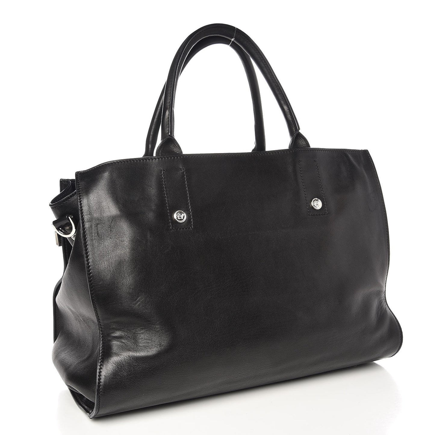 Calfskin Large Palazzo Empire Bag Black