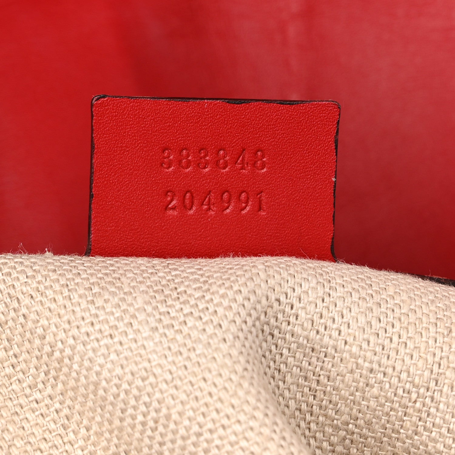 Gucci Monogram Ruinart Calfskin Medium Lady Web Shoulder Bag Beige Ebony Hibiscus Red 6 of 13