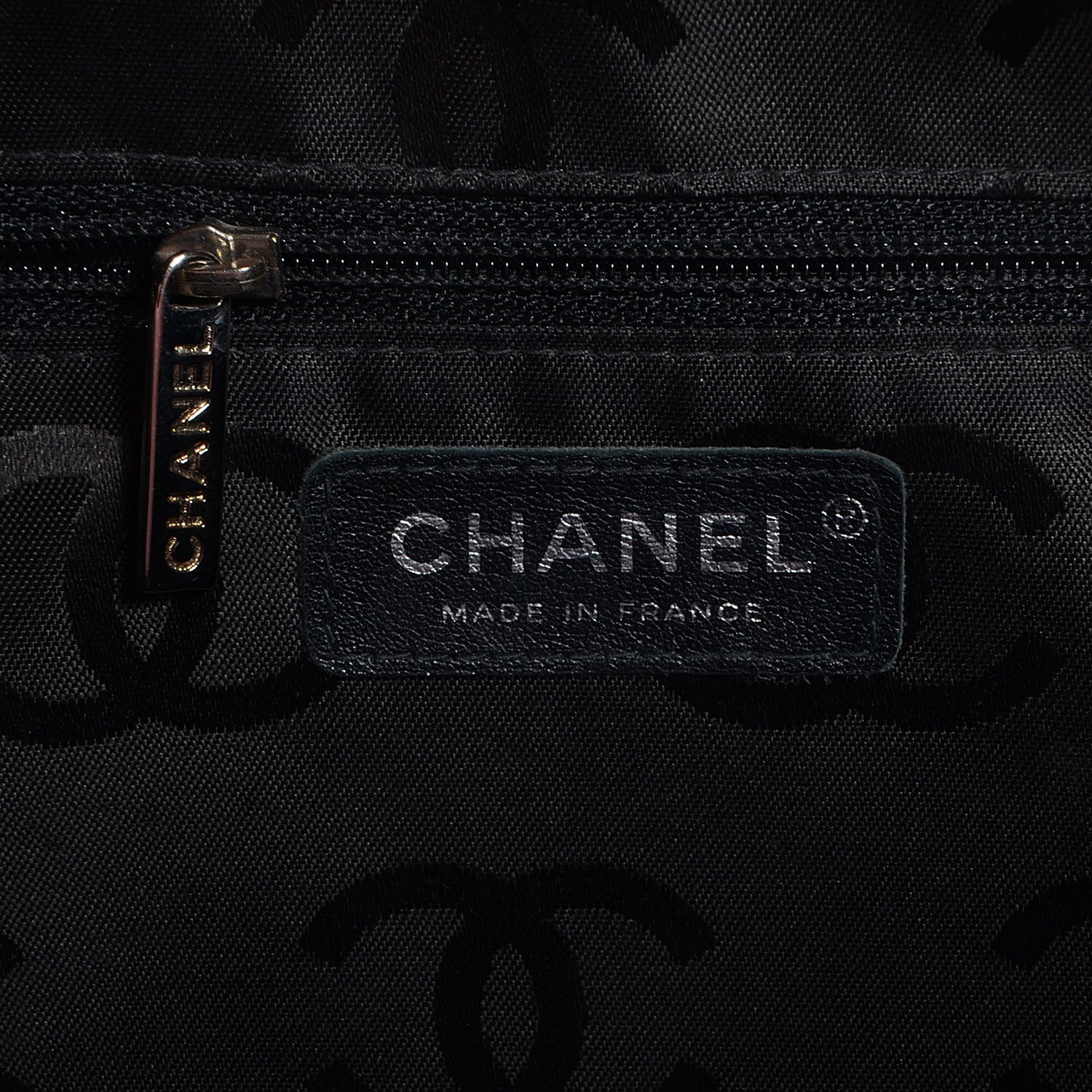 Chanel Calfskin Quilted Large Cambon Bowler Pink Black 6 of 7