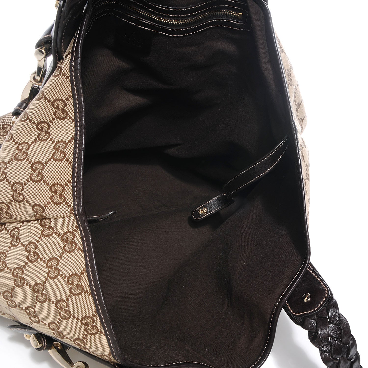 Gucci Monogram Medium Pelham Tote Brown 5 of 7
