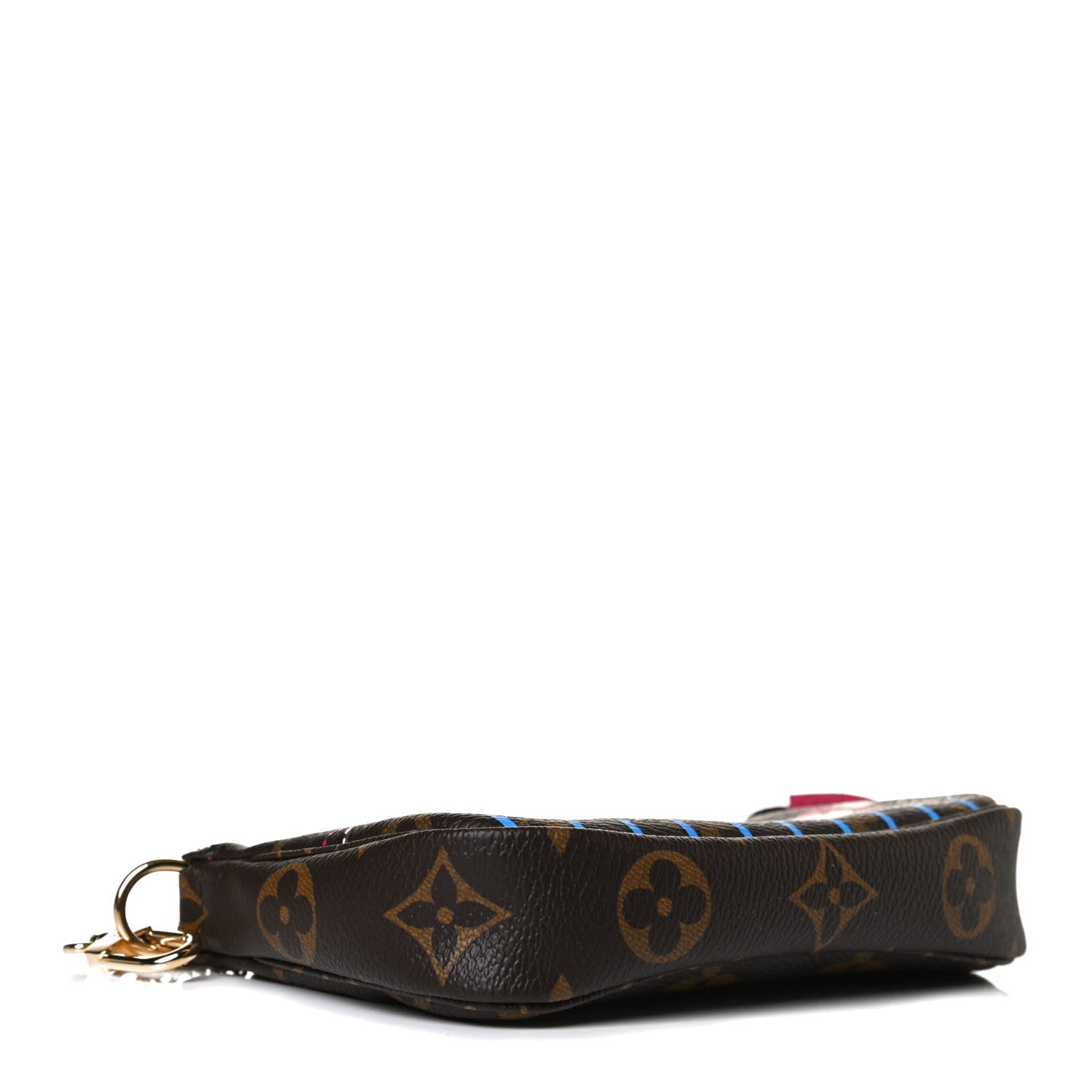 Louis Vuitton Monogram 2020 Christmas Animation Roller Coaster Mini Pochette Accessories Pivoine 3 of 9