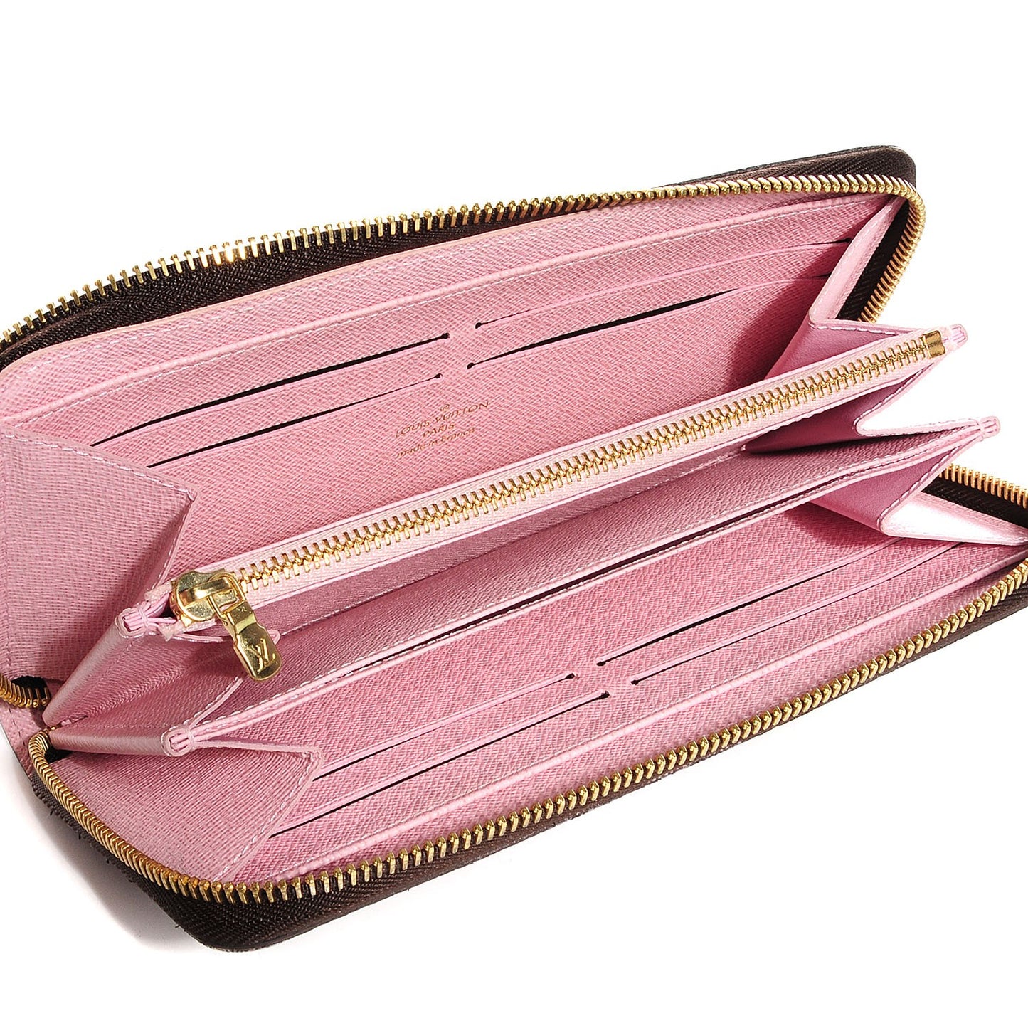 Monogram Maui V Zippy Wallet Rose Ballerine