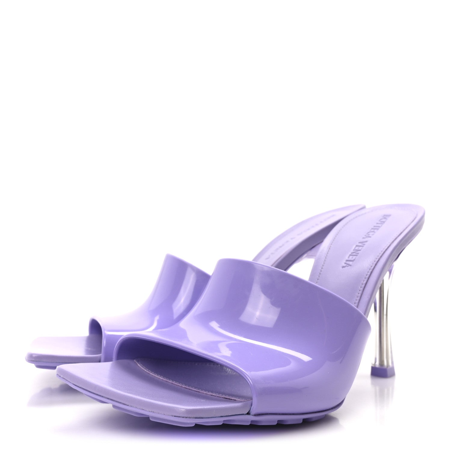 Bottega Veneta Rubber Pudding Stretch Sandals 37 Wisteria 4 of 9