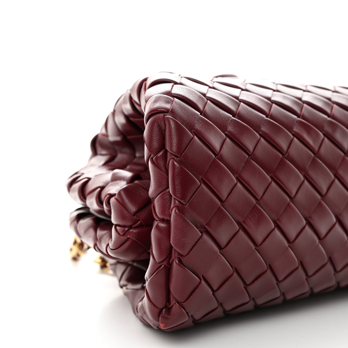Nappa Intrecciato Teen The Lauren 1980 Clutch With Chain Barolo