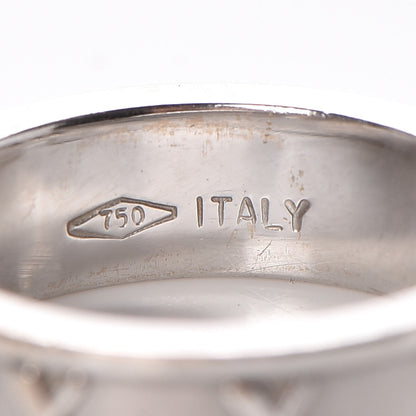 Tiffany 18K White Gold Diamond Atlas Ring 49.5 5 5 of 5